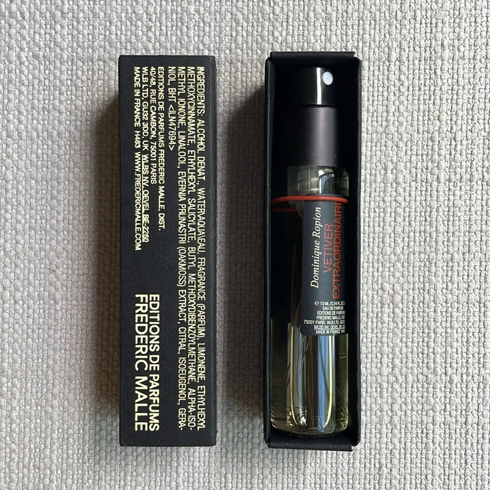 Frederic Malle VETIVER EXTRAORDINAIRE by Dominique Ropion 10ml travel